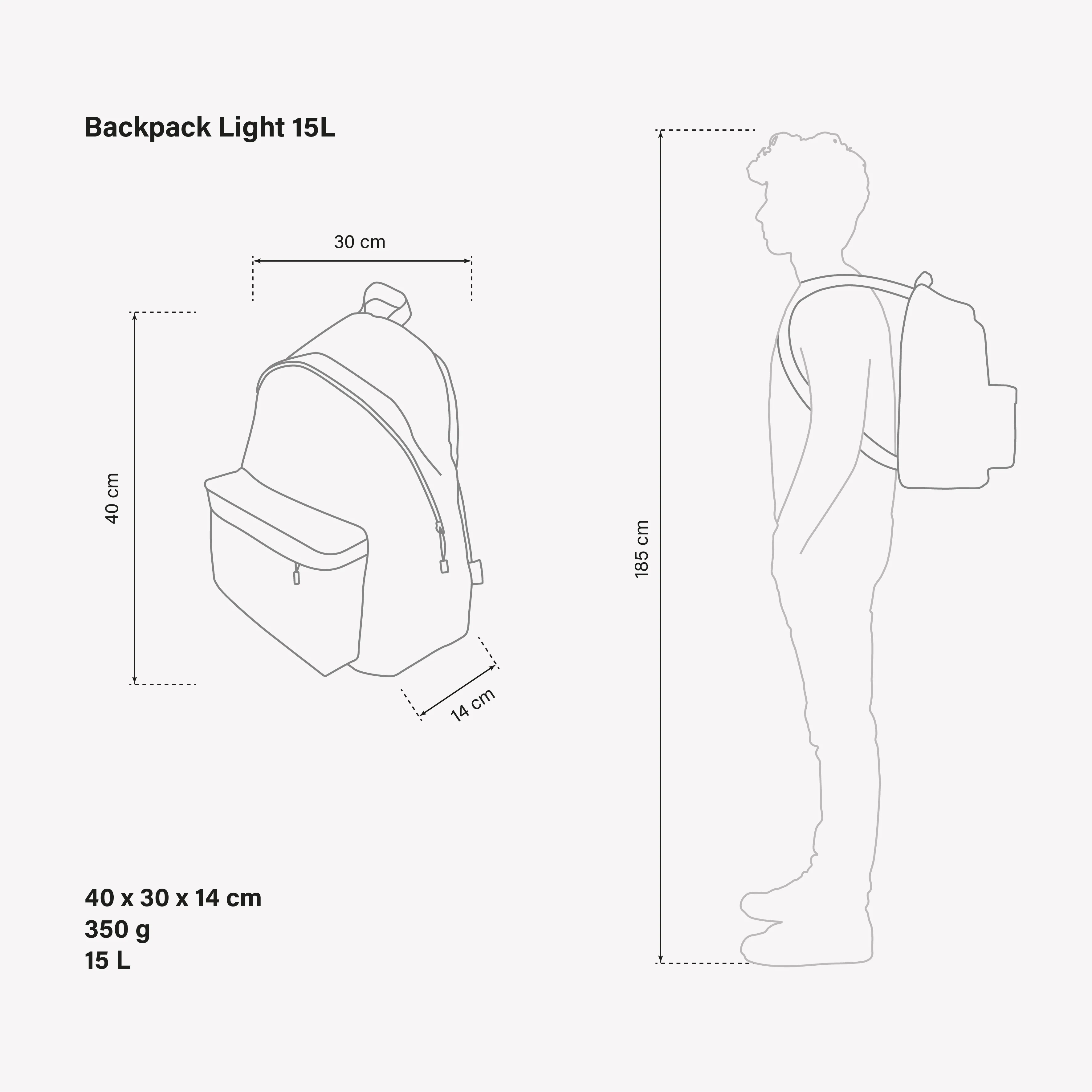 BACKPACK LIGHT 15L - Image 5