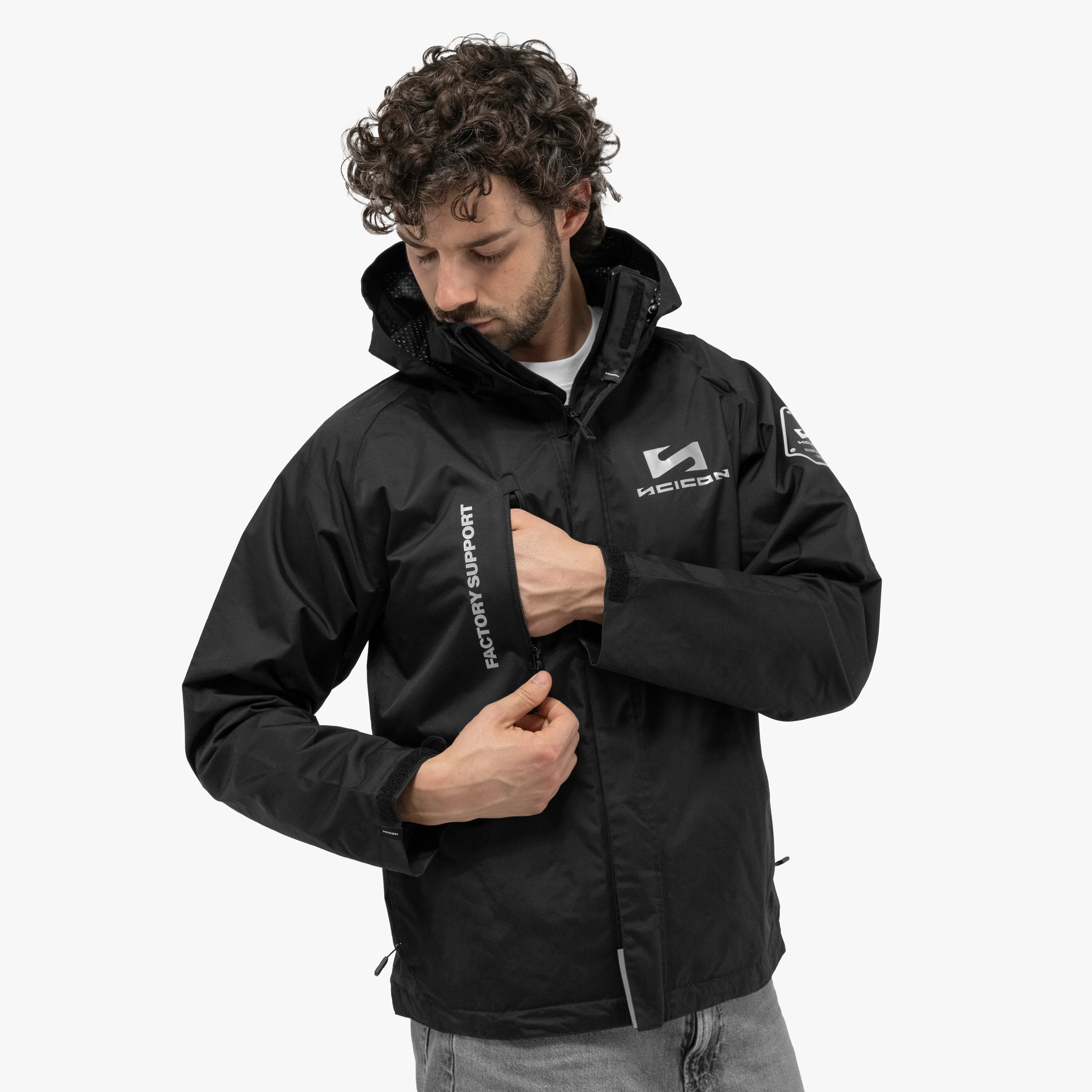 FACTORY SUPPORT RAIN JACKET - Image 2