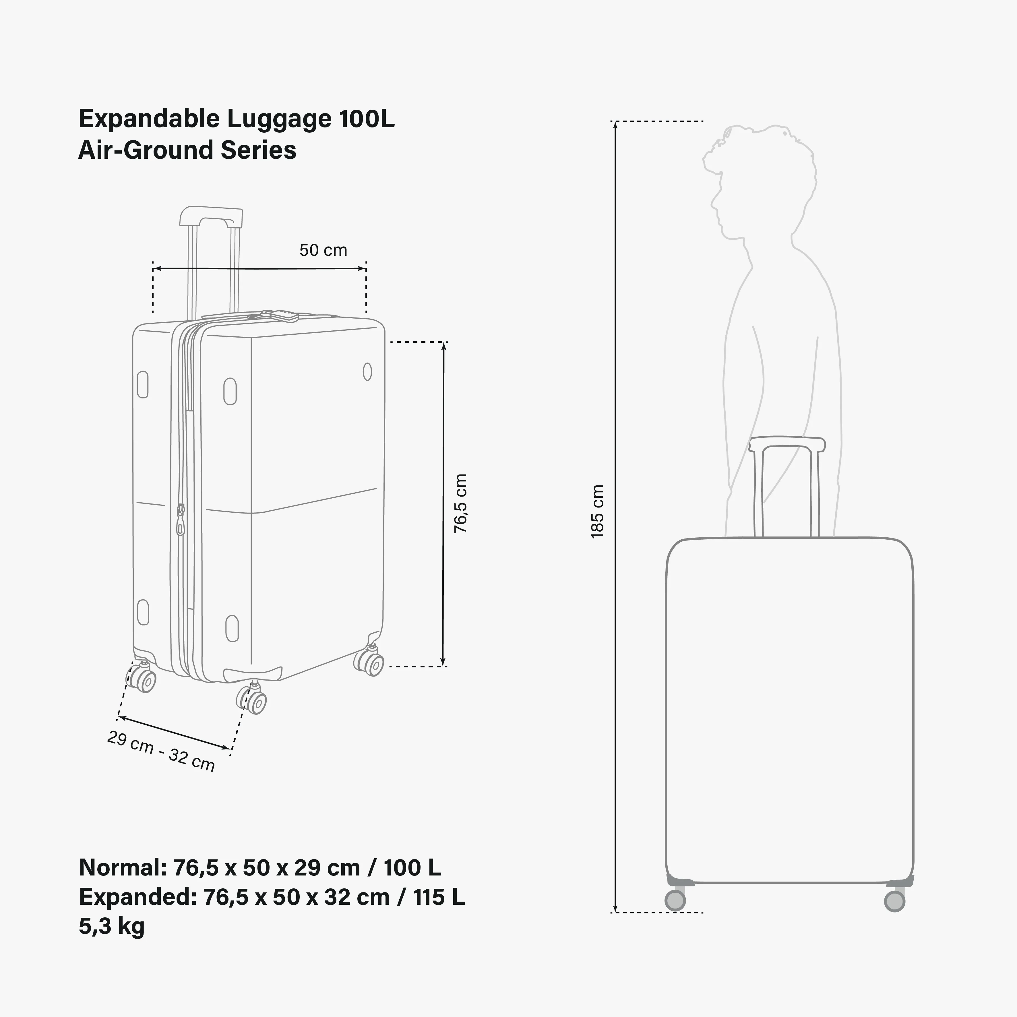 LUGGAGE 100L AIR-GROUND - Image 10